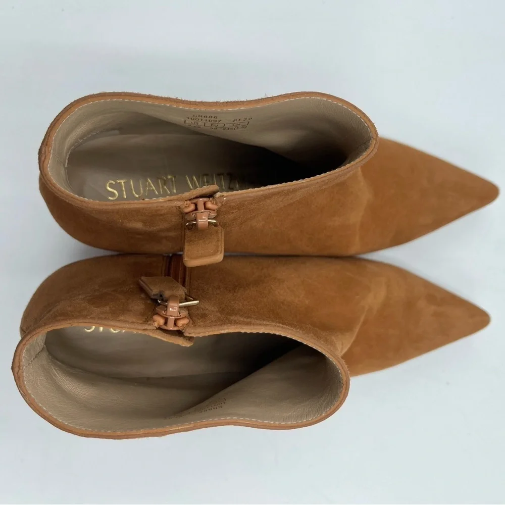 STUART WEITZMAN NOUGAT BOOTIE